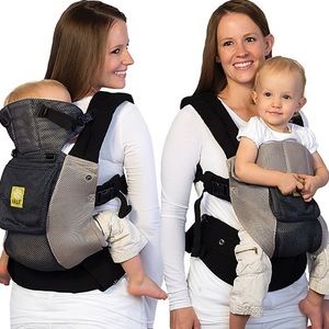 lillebaby Airflow Baby Carrier in Grey/Silver